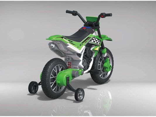 Crianças de plástico de 12 volts em carro com música Bateria de longa duração Motos elétricas