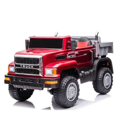 12V Ride On Tractor Truck Carro para Crianças Material plástico e controle de emoticons incluídos