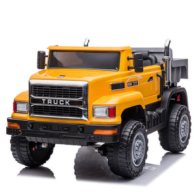 12V Ride On Tractor Truck Carro para Crianças Material plástico e controle de emoticons incluídos