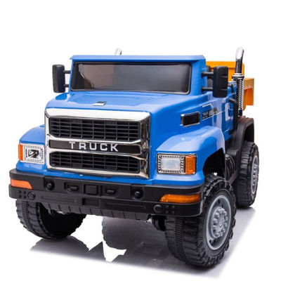 12V Ride On Tractor Truck Carro para Crianças Material plástico e controle de emoticons incluídos