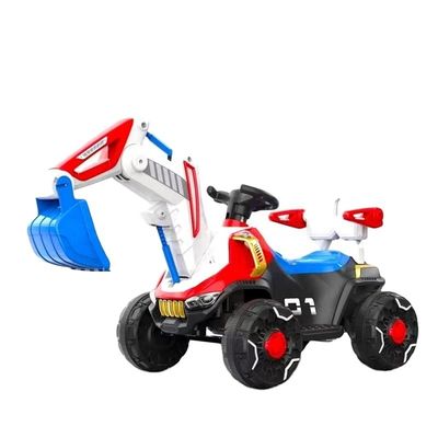 Faróis LED e Música Dinâmica 6v Electric Ride on Construction Truck Car for Kids