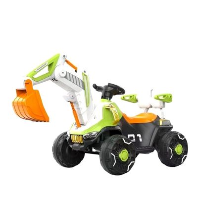 Faróis LED e Música Dinâmica 6v Electric Ride on Construction Truck Car for Kids