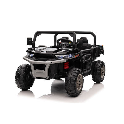 Emote Control Iluminação musical 12V ou 24V 2 lugares Passeio em caminhão Jogos de carro para crianças