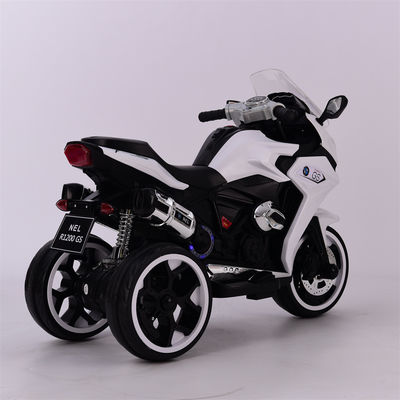 Carro elétrico de plástico 6V para crianças Carro de bateria de tração dupla 2022 Motocicleta para bebê