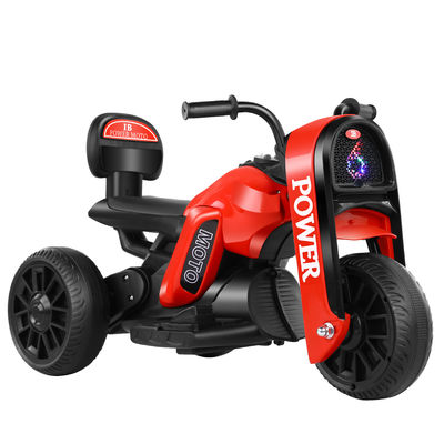 Iluminação e música personalizáveis para crianças Crianças elétricas motocicleta andar de carro