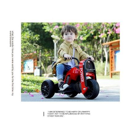 Iluminação e música personalizáveis para crianças Crianças elétricas motocicleta andar de carro