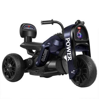 Iluminação e música personalizáveis para crianças Crianças elétricas motocicleta andar de carro
