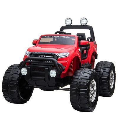 Licença de bebê 2022 Carro elétrico Monster Truck Ride On Car for Kids e bateria