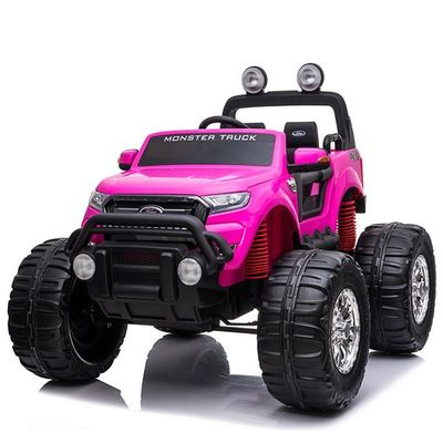 Licença de bebê 2022 Carro elétrico Monster Truck Ride On Car for Kids e bateria