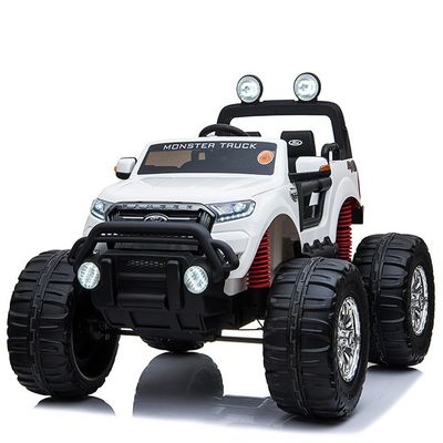 Licença de bebê 2022 Carro elétrico Monster Truck Ride On Car for Kids e bateria