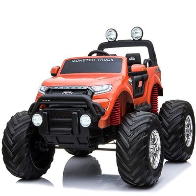 Licença de bebê 2022 Carro elétrico Monster Truck Ride On Car for Kids e bateria