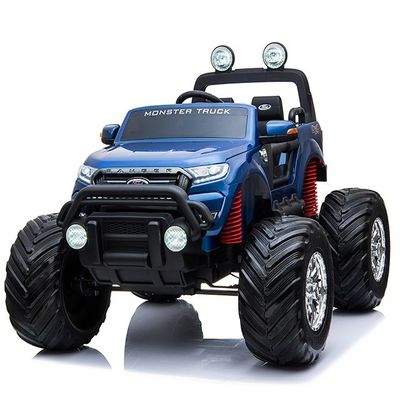 Licença de bebê 2022 Carro elétrico Monster Truck Ride On Car for Kids e bateria