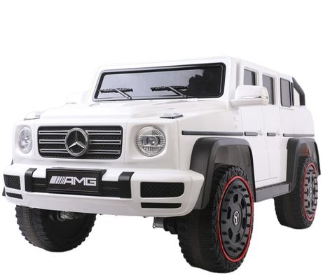 Não há pintura 12 V de carro elétrico com controle remoto e assentos de couro