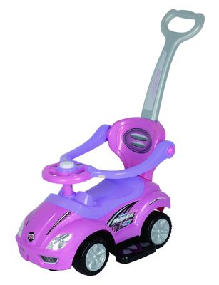Aceita carrinho de brinquedo de plástico personalizado para crianças para menina Carrinho de balanço de bebê
