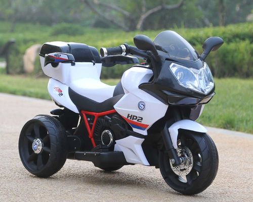 Crianças de plástico Alimentadas por bateria elétrica Três rodas de motocicletas para crianças de 3 a 8 anos