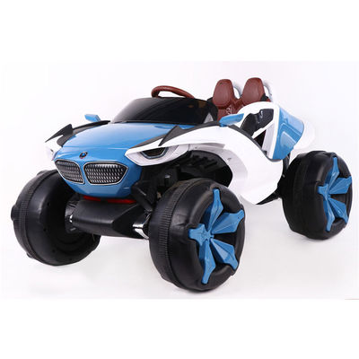 2022 Crianças de brinquedo elétrico amarelo em carro com controle remoto para crianças