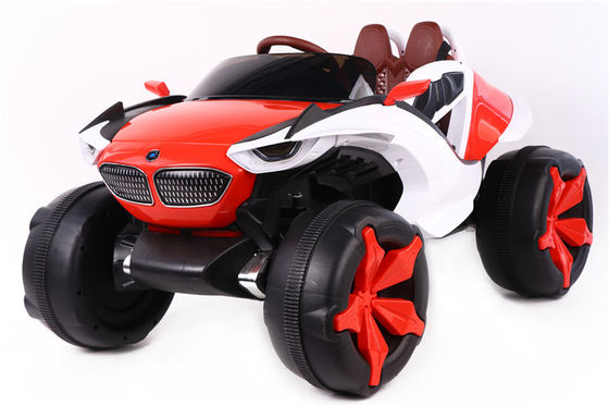 2022 Crianças de brinquedo elétrico amarelo em carro com controle remoto para crianças