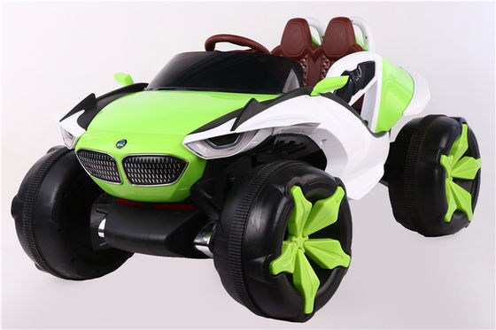 2022 Crianças de brinquedo elétrico amarelo em carro com controle remoto para crianças