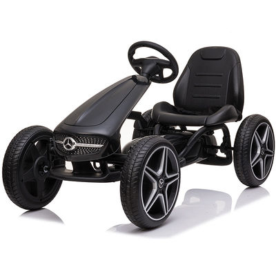 Licenciado Kids Go Kart Carro de brinquedo para crianças Bateria Alimentada 4 rodas Pedal não elétrico