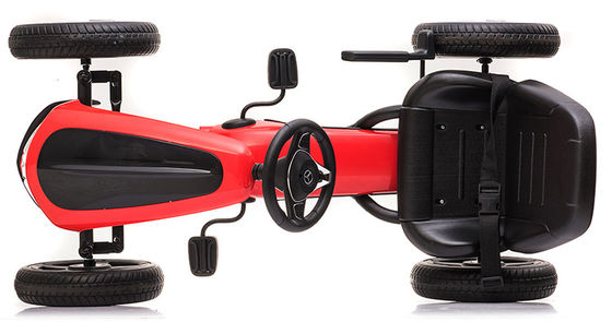 Licenciado Kids Go Kart Carro de brinquedo para crianças Bateria Alimentada 4 rodas Pedal não elétrico