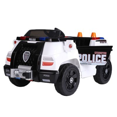 Fornecer diretamente crianças brinquedo passeio em carro 2 lugares 6V 12V carro de polícia elétrico para crianças