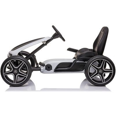 Licenciado Kids Go Kart Carro de brinquedo para crianças Bateria Alimentada 4 rodas Pedal não elétrico