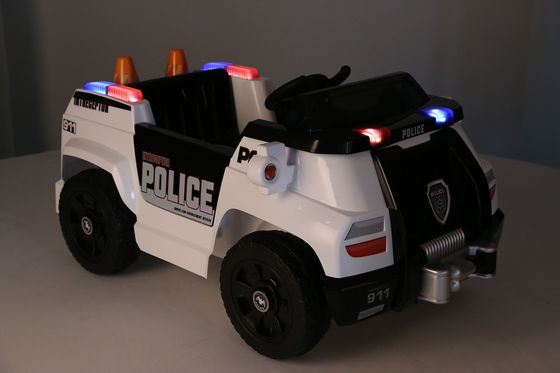 Fornecer diretamente crianças brinquedo passeio em carro 2 lugares 6V 12V carro de polícia elétrico para crianças