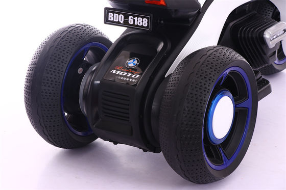 Brinquedo de moto elétrico para crianças com função musical de educação infantil e carga máxima 30 kg