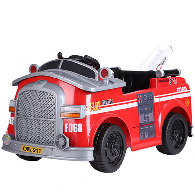 2022 Hot Ride On Car 6V 12V Electric Fire Track Car Toy para Aventura de diversão das crianças