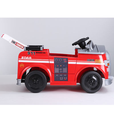 2022 Hot Ride On Car 6V 12V Electric Fire Track Car Toy para Aventura de diversão das crianças