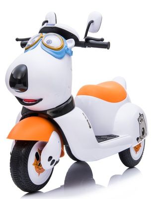 12V4AH * 1 Bateria Mini Electric Kids Ride On Motorcycle Car para crianças de Orange
