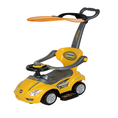 Outlet Crianças Carro Vermelho Rosa Amarelo Brinquedo de Segurança Passeio em Carro de Empujar para Idades de 2-4 Anos