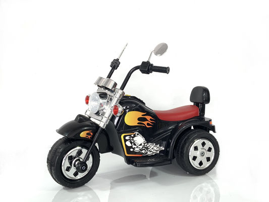 Crianças elétricas de Enduro de plástico de três rodas montam carros com luzes e velocidade ajustável