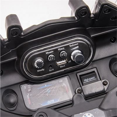 Licenciado 12v Ride On Motorcycle Carros elétricos para crianças Gênero Unisex Bateria operada