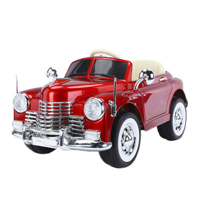 Pintura vermelha/preta Crianças elétricas montam carros 12V com USB/MP3 para crianças Carro de brinquedo de bebê