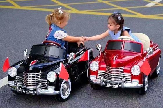 Pintura vermelha/preta Crianças elétricas montam carros 12V com USB/MP3 para crianças Carro de brinquedo de bebê