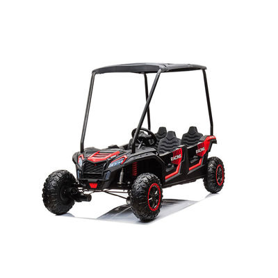 24v Bateria 4x4 plástico UTV Quatro-assento carro elétrico infantil com Carport 4-Wheeler