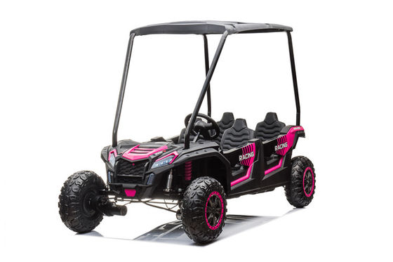 24v Bateria 4x4 plástico UTV Quatro-assento carro elétrico infantil com Carport 4-Wheeler