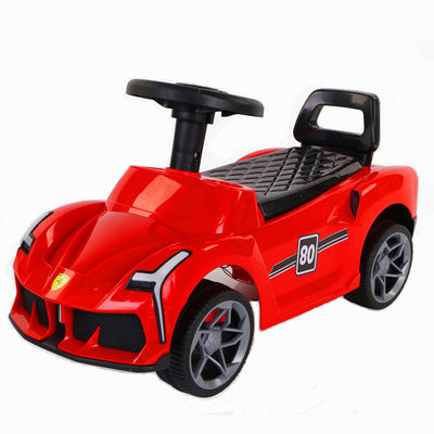 Botão de interruptor de música Uma chave de início-parada Scooter de equilíbrio para crianças Passear em carrinho de balanço bonito