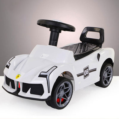 Botão de interruptor de música Uma chave de início-parada Scooter de equilíbrio para crianças Passear em carrinho de balanço bonito