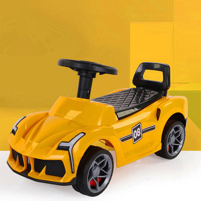 Botão de interruptor de música Uma chave de início-parada Scooter de equilíbrio para crianças Passear em carrinho de balanço bonito