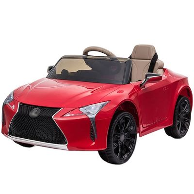 Caminhada elétrica de gênero neutro no carro para crianças LED de controle remoto 6V 12V da moda