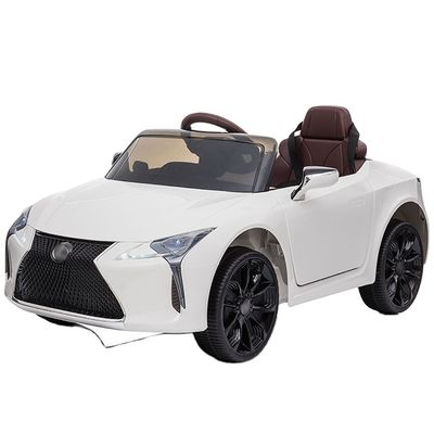 Caminhada elétrica de gênero neutro no carro para crianças LED de controle remoto 6V 12V da moda
