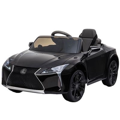 Caminhada elétrica de gênero neutro no carro para crianças LED de controle remoto 6V 12V da moda