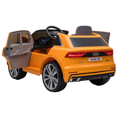 Ride On Toy 2022 Autorizado 6V 12V Bateria Elétrica Kids SUV com Música e Iluminação em Laranja