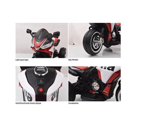 Model 3 Wheels Crianças elétricas montam na moto com música e aventura off-road