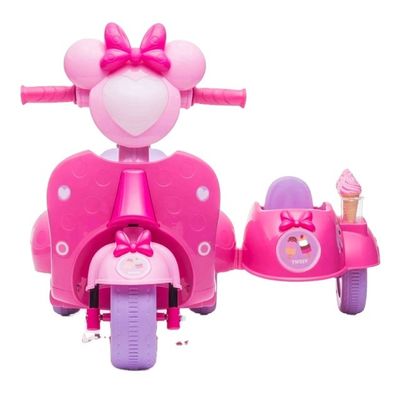 2022 Motocicleta elétrica infantil com carro lateral Carro de balde Tamanho do produto 79.3*67*58cm