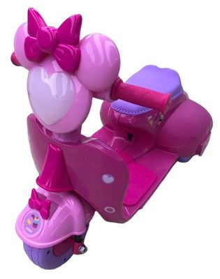 390 * 1 Motor 6v Pink Electric Baby Motorcycle Scooters Ride On Car para crianças Brinquedos