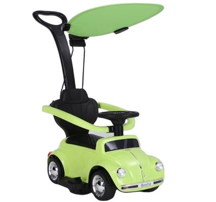 Azul 6V Desmontável Elétrico Push Walker Ride On Car para Crianças Tamanho do Produto 80*41*92cm