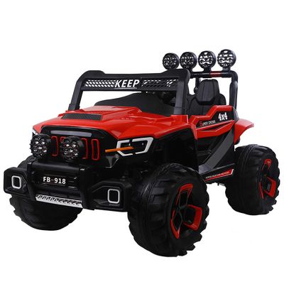 Tamanho de cartão 125*75*53cm Monstros de caminhão movidos a bateria para viagem de crianças em carro -Made